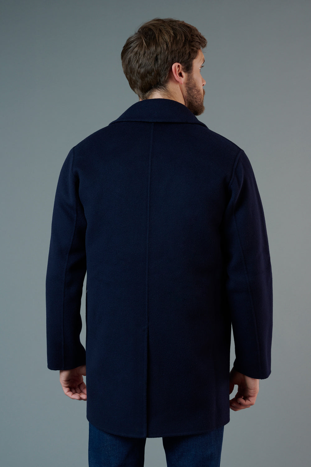 Abrigo Liso Lana Cashmere