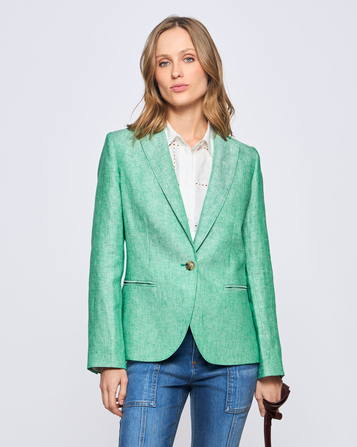 Blazer Clásico Daniela Lino - Verde / 34