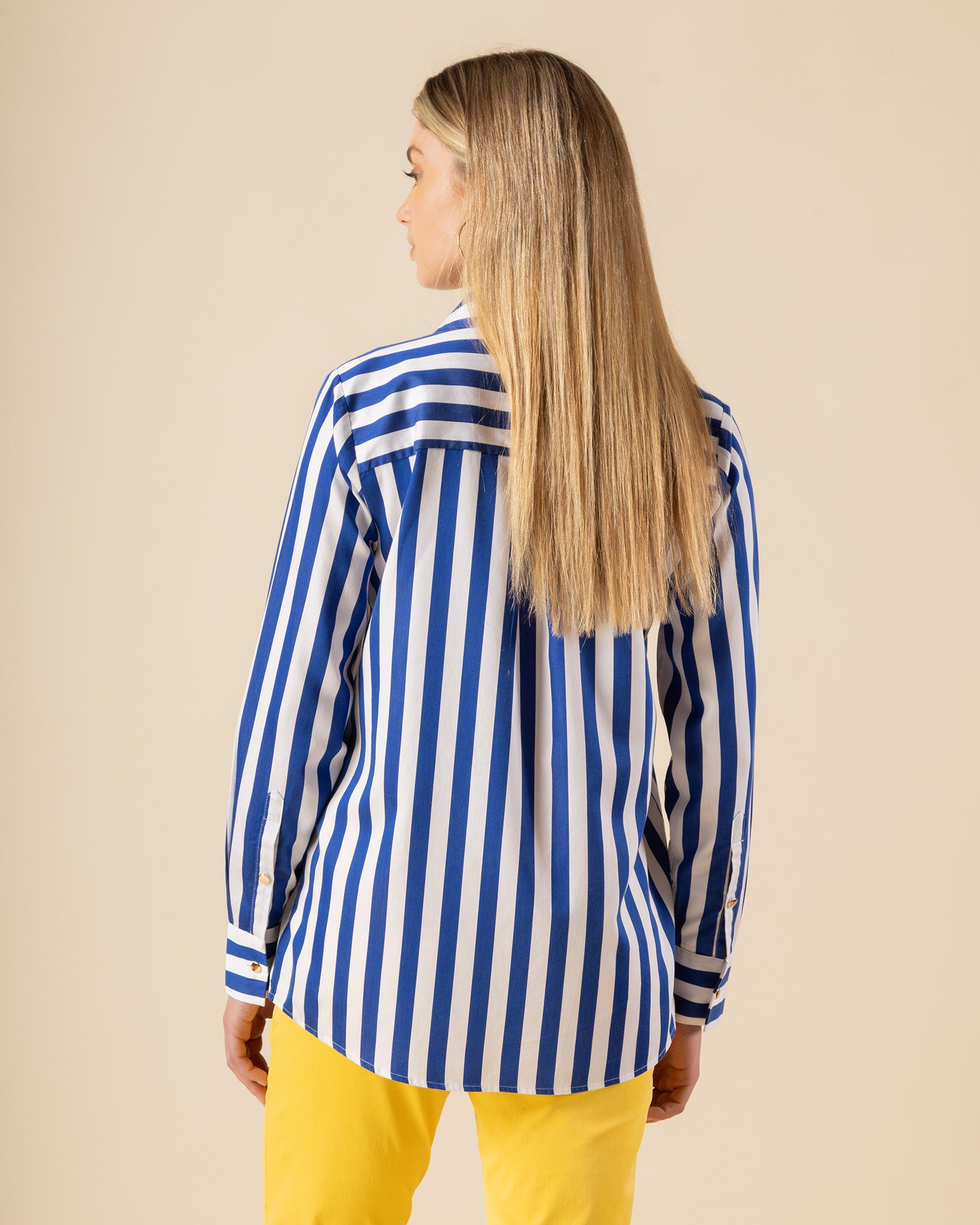 Blusa rayada manga larga hotsell