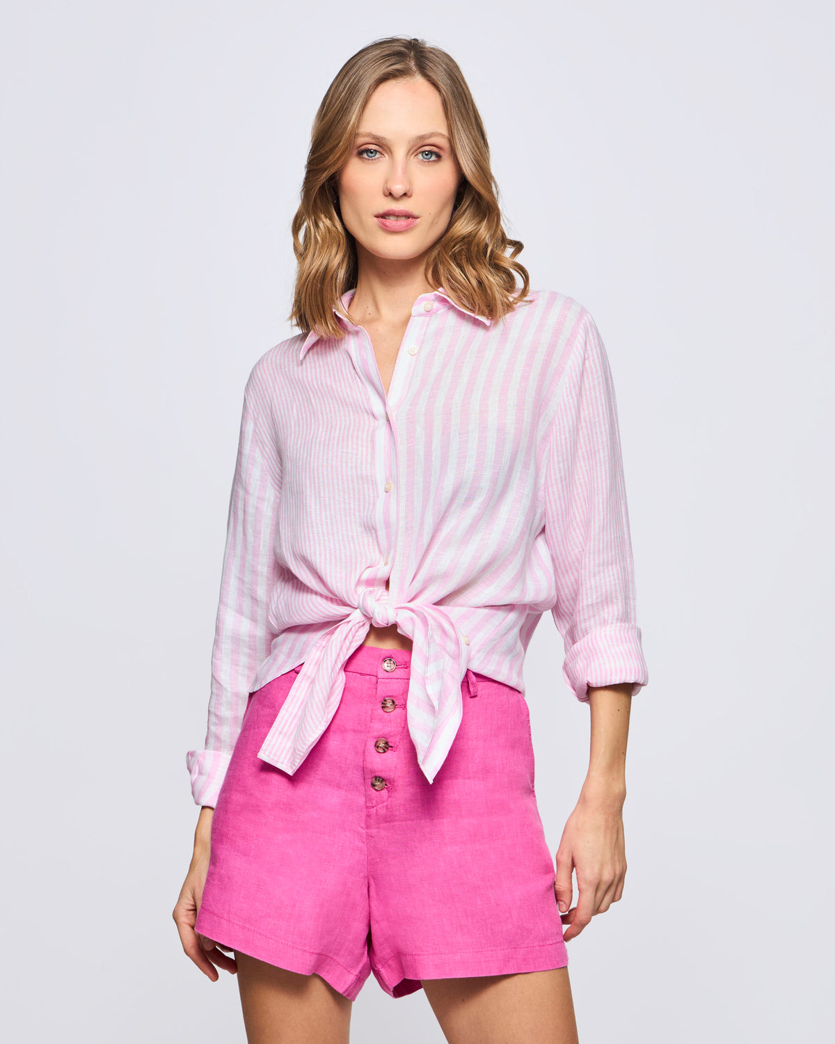 Camisa Rayas Block