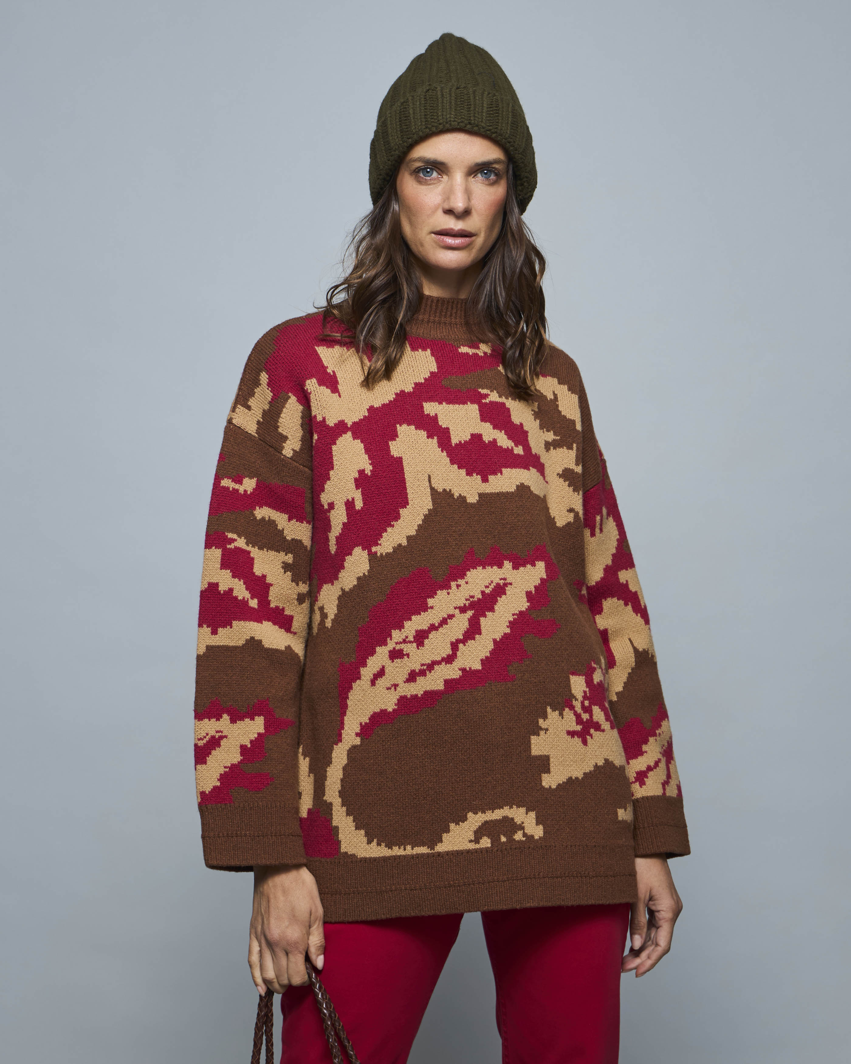 Sweater Rosas Jaquard – Saville Row