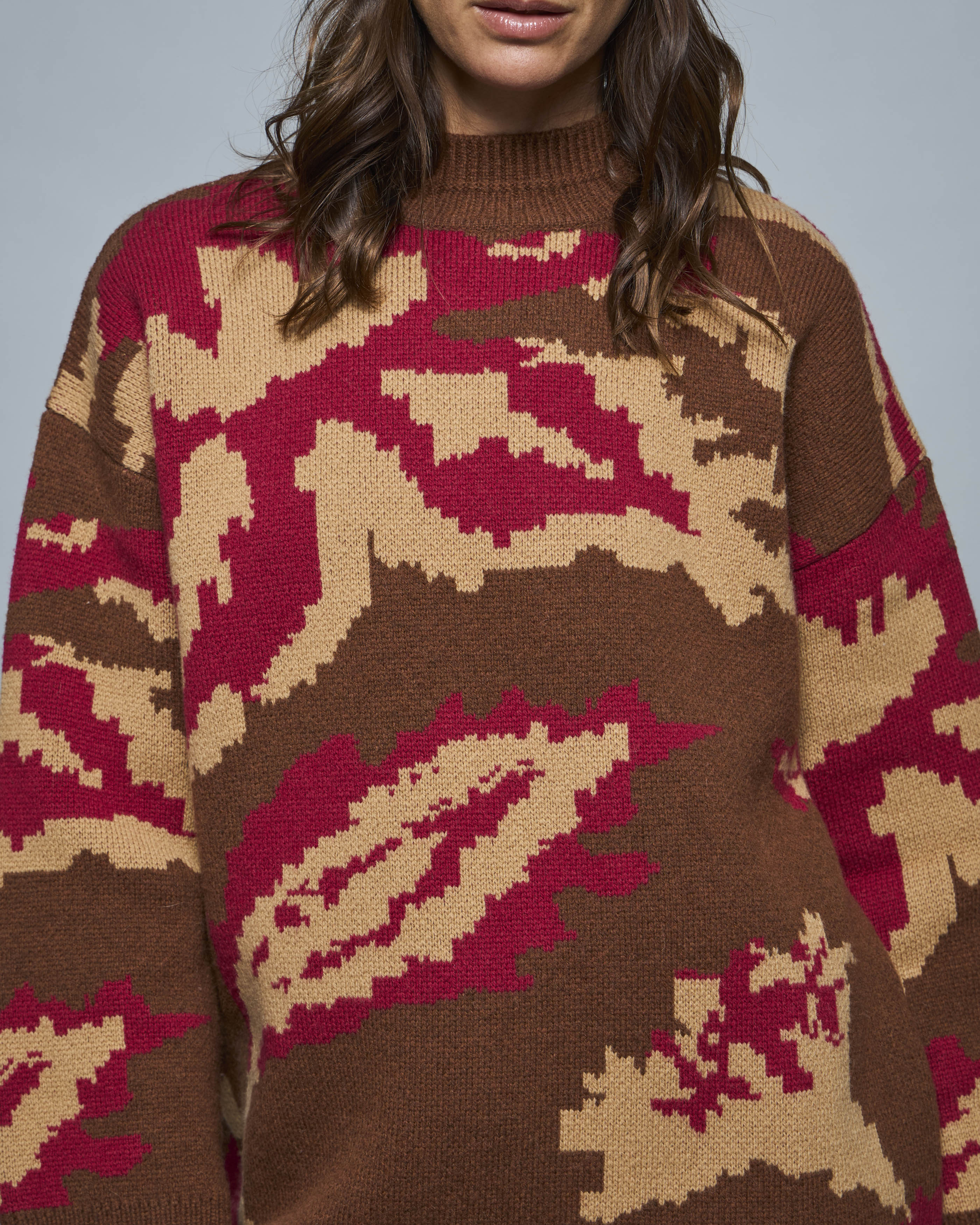 Sweater Rosas Jaquard – Saville Row
