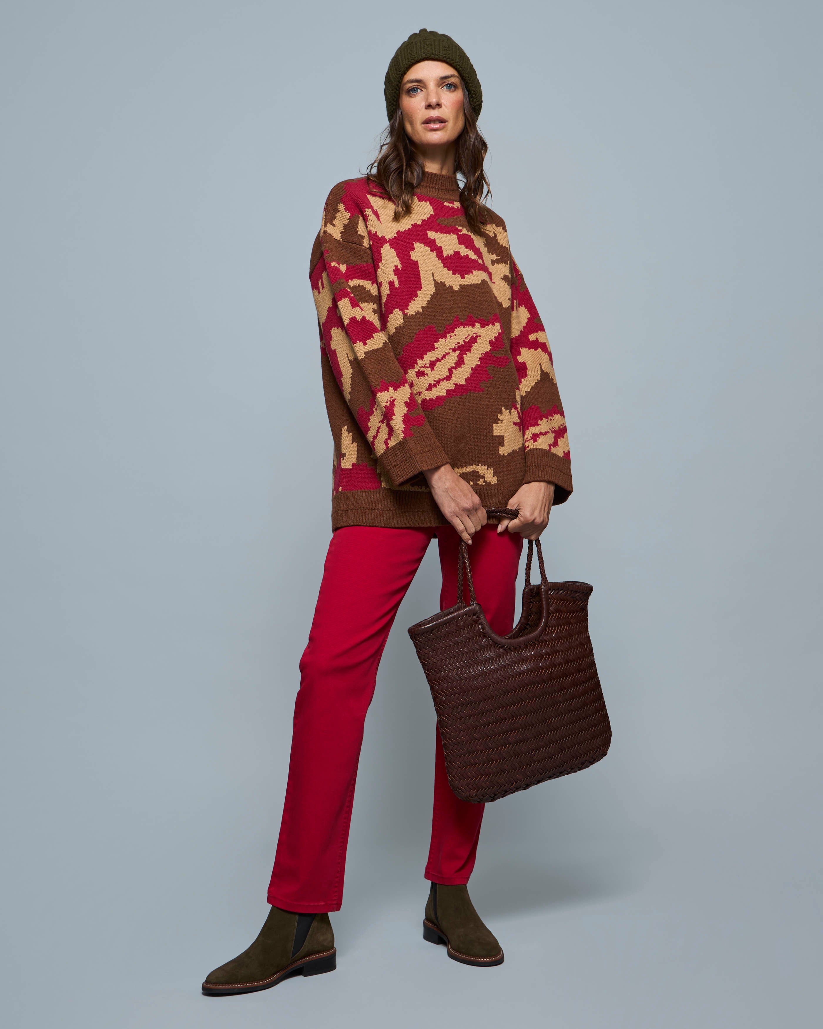 Sweater Rosas Jaquard – Saville Row