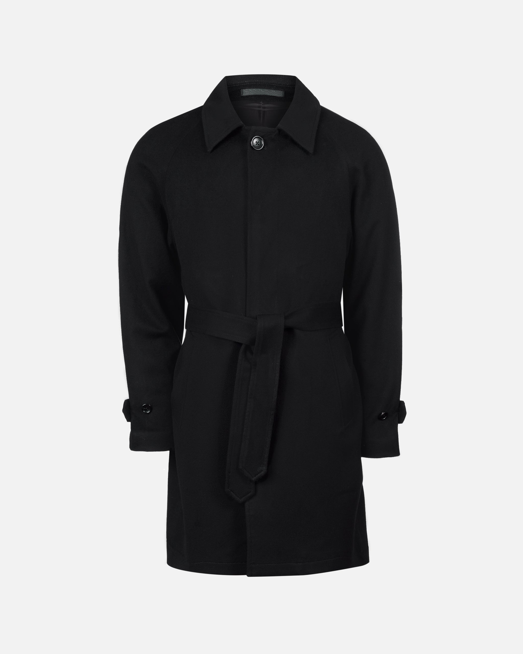herlipto♡Loro Short Rever Coat Abrigo Corto Lana Tela Loro Piana con Rain System – Saville Row