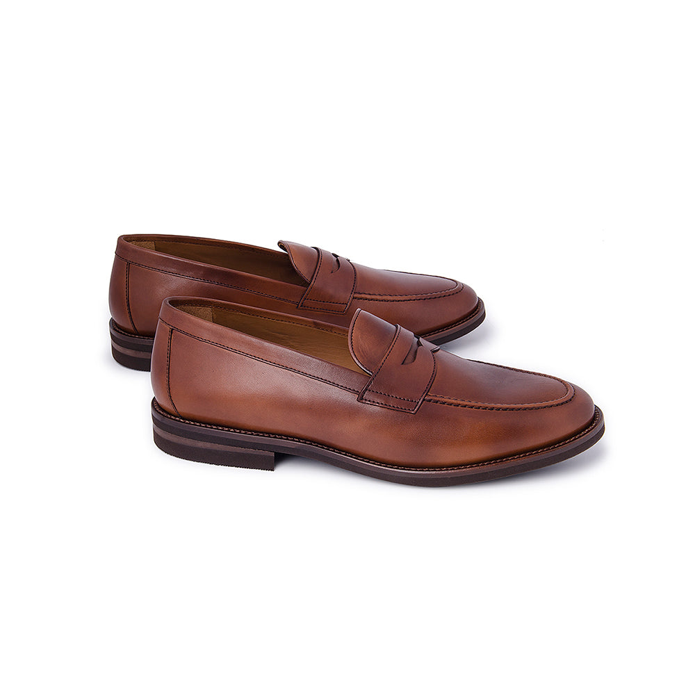 Zapato de Cuero Sport Calf Lord Mocasin Madison Saville Row